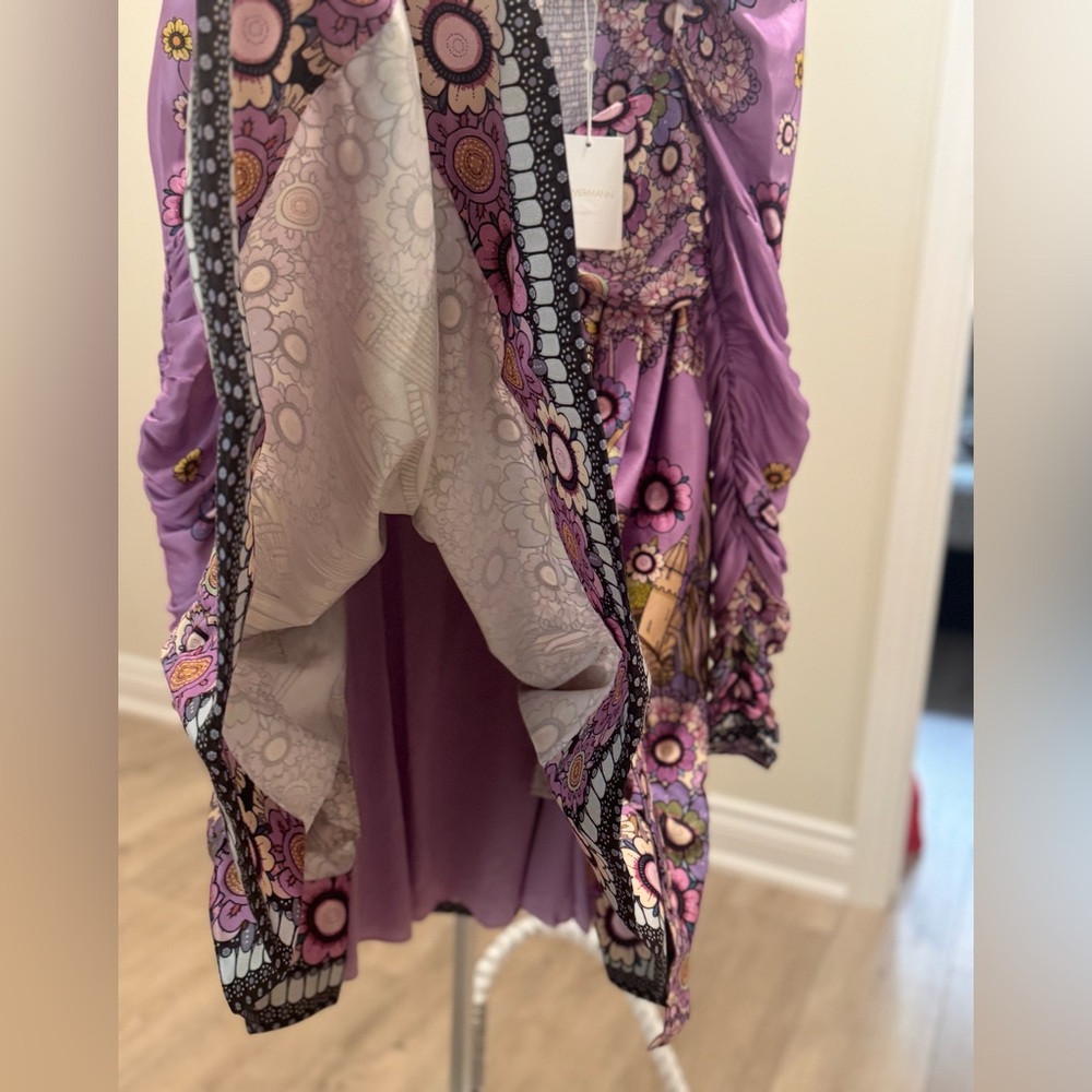 ZIMMERMANN Cosmic Twist Front Mini Dress - Picture 4 of 12